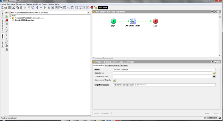 Test Project - Running